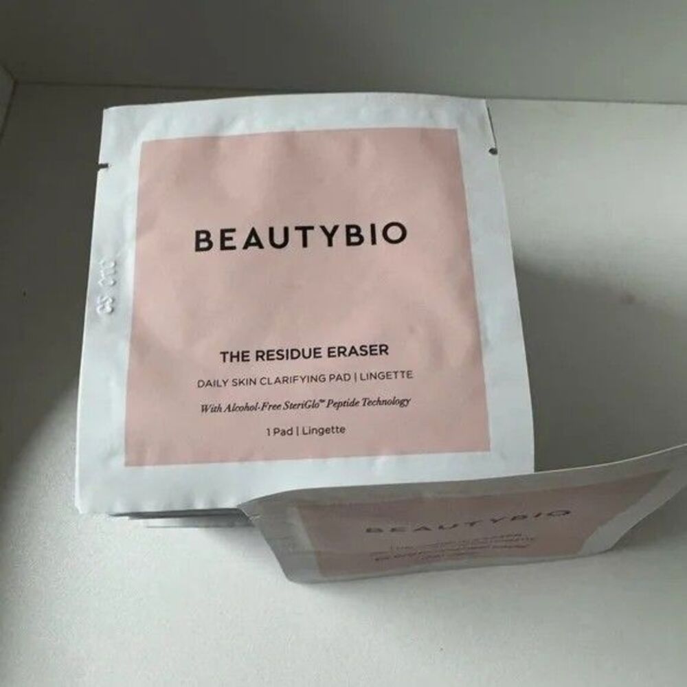 25 Beautybio Residue Eraser individually wrapped